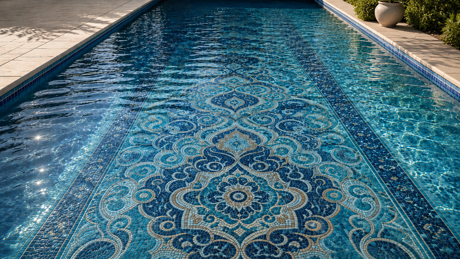 Bespoke Mosaic Pool